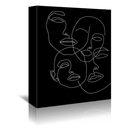 In The Dark by Explicit Design Wrapped Canvas - Wrapped Canvas - Americanflat