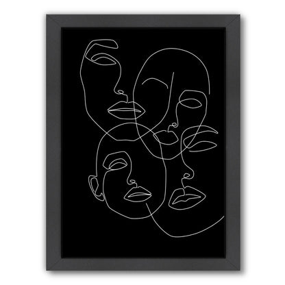 In The Dark by Explicit Design Framed Print - Americanflat