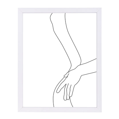Intimacy by Explicit Design Framed Print - Americanflat