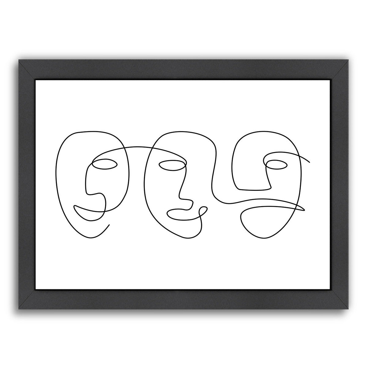Line Carnival by Explicit Design Framed Print - Americanflat