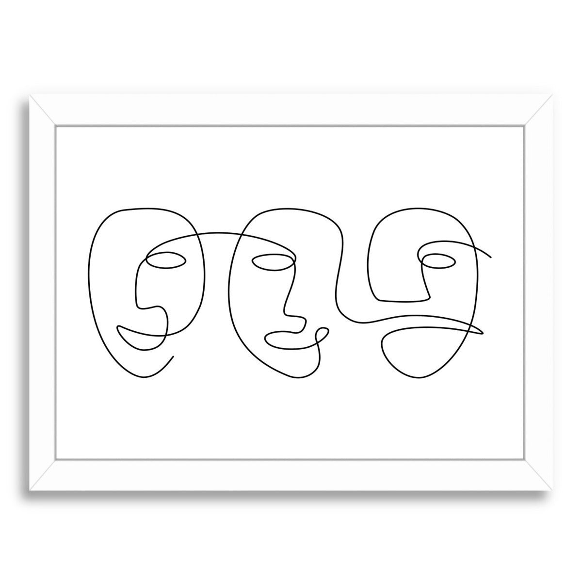 Line Carnival by Explicit Design Framed Print - Americanflat