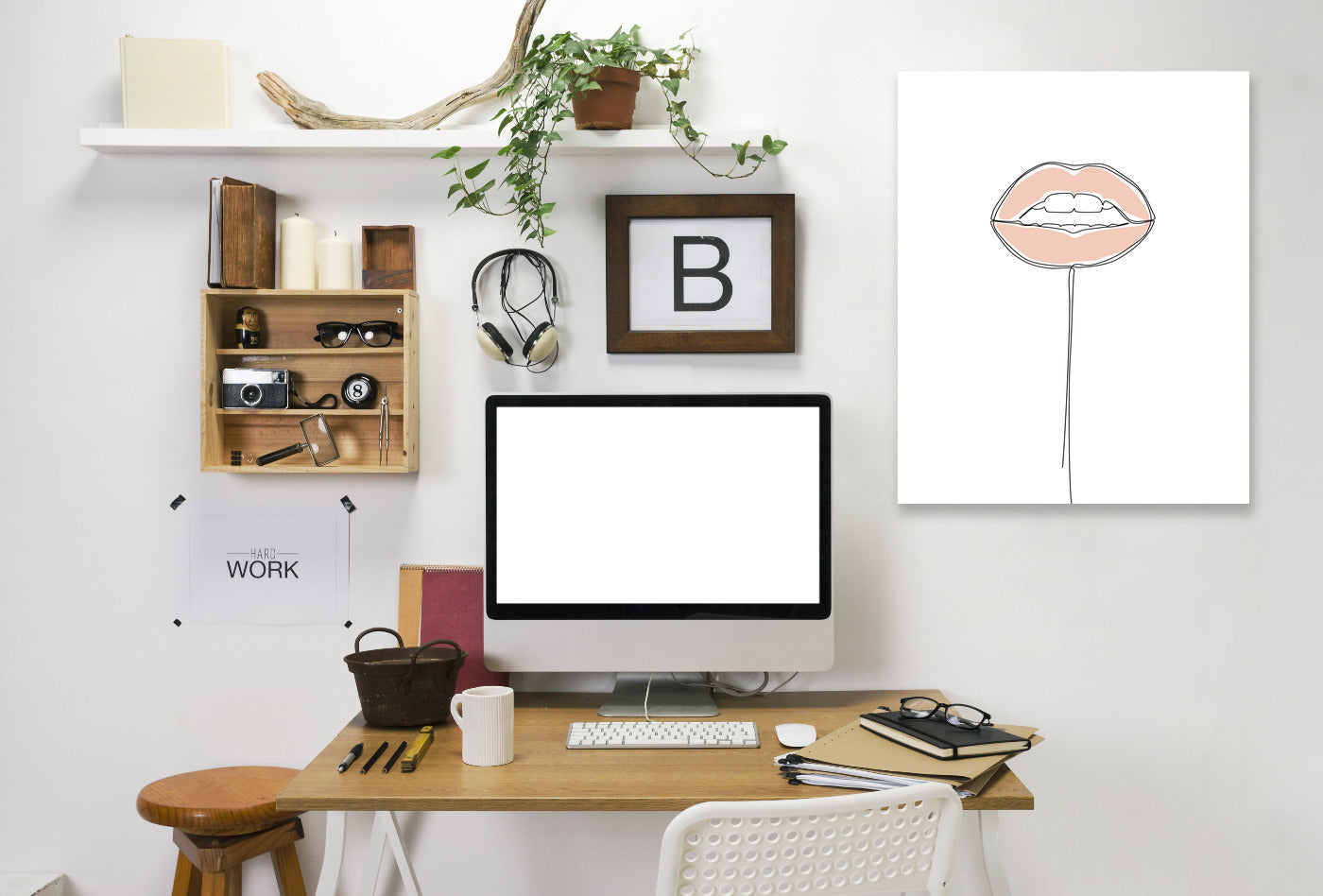 Lip Pop by Explicit Design Wrapped Canvas - Wrapped Canvas - Americanflat
