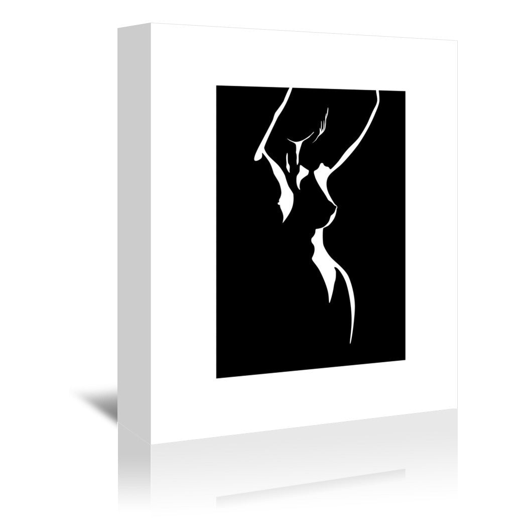 Nude Shadow by Explicit Design Wrapped Canvas - Wrapped Canvas - Americanflat