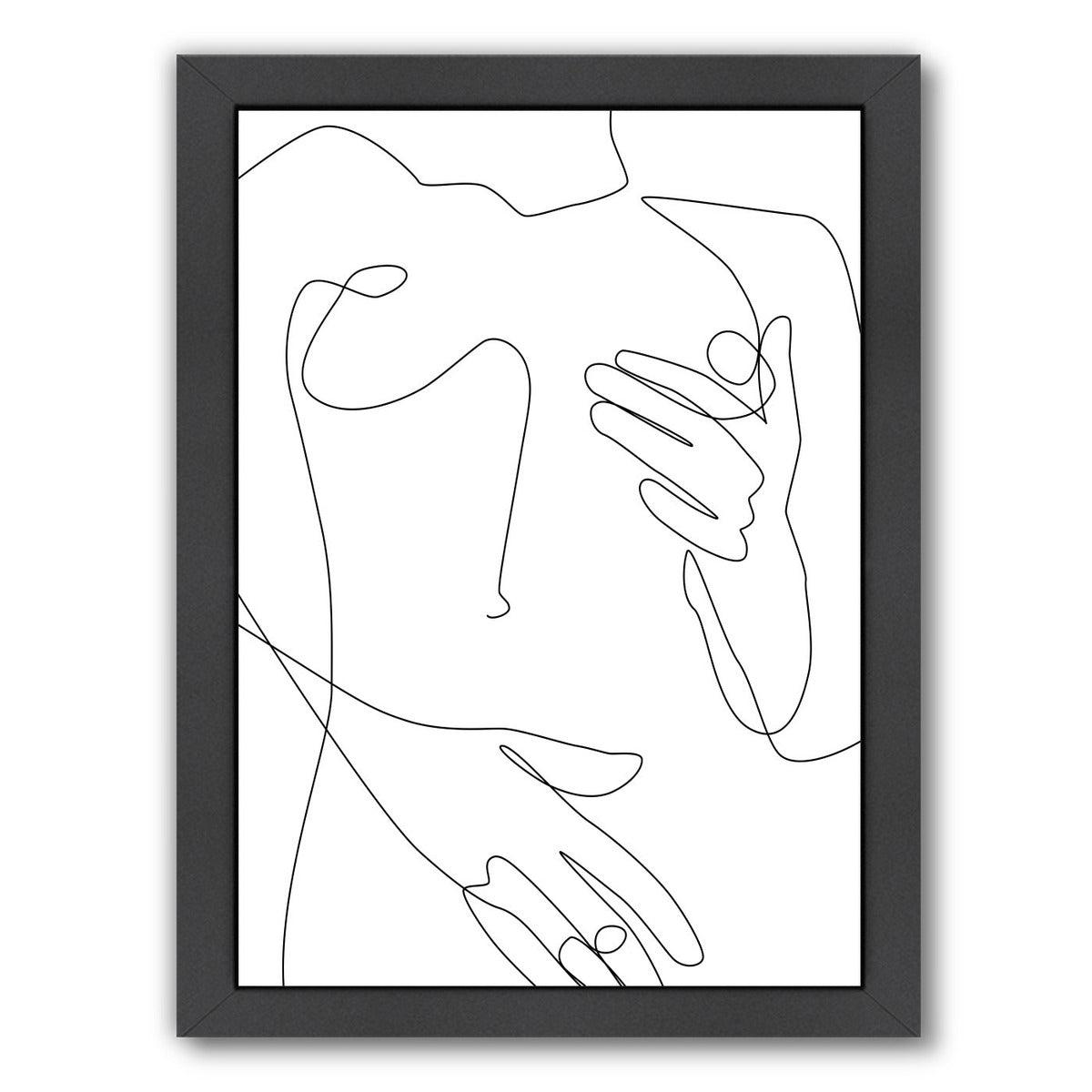 Sensual Erotic by Explicit Design Framed Print - Americanflat
