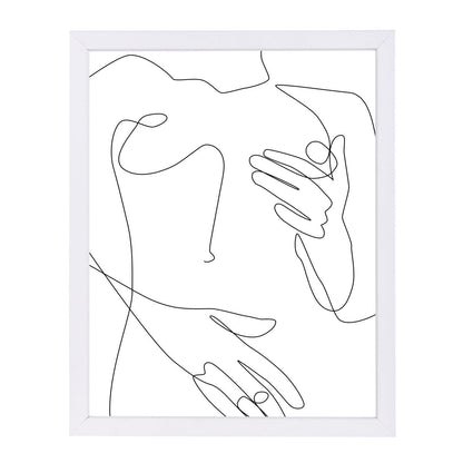 Sensual Erotic by Explicit Design Framed Print - Americanflat