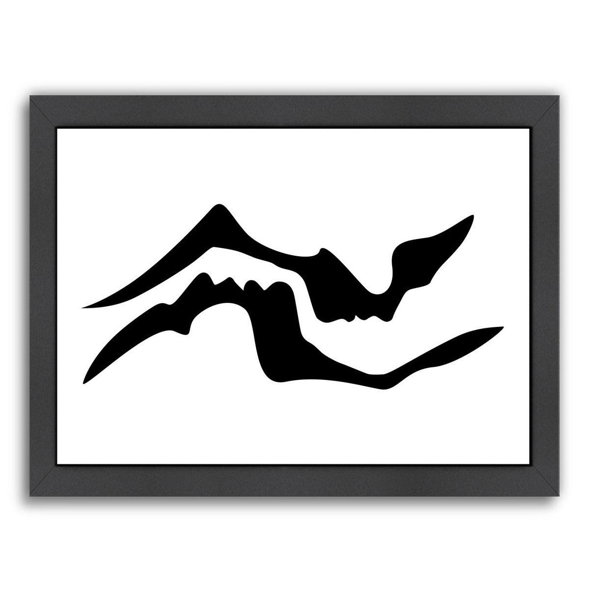 Shadow Kiss by Explicit Design Framed Print - Americanflat