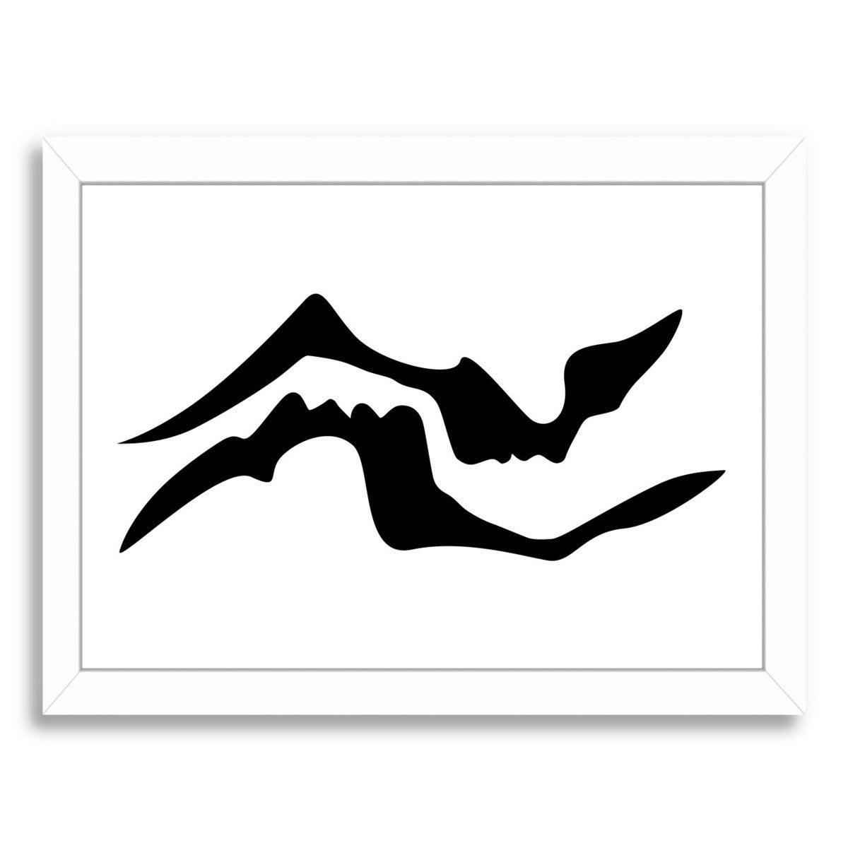 Shadow Kiss by Explicit Design Framed Print - Americanflat