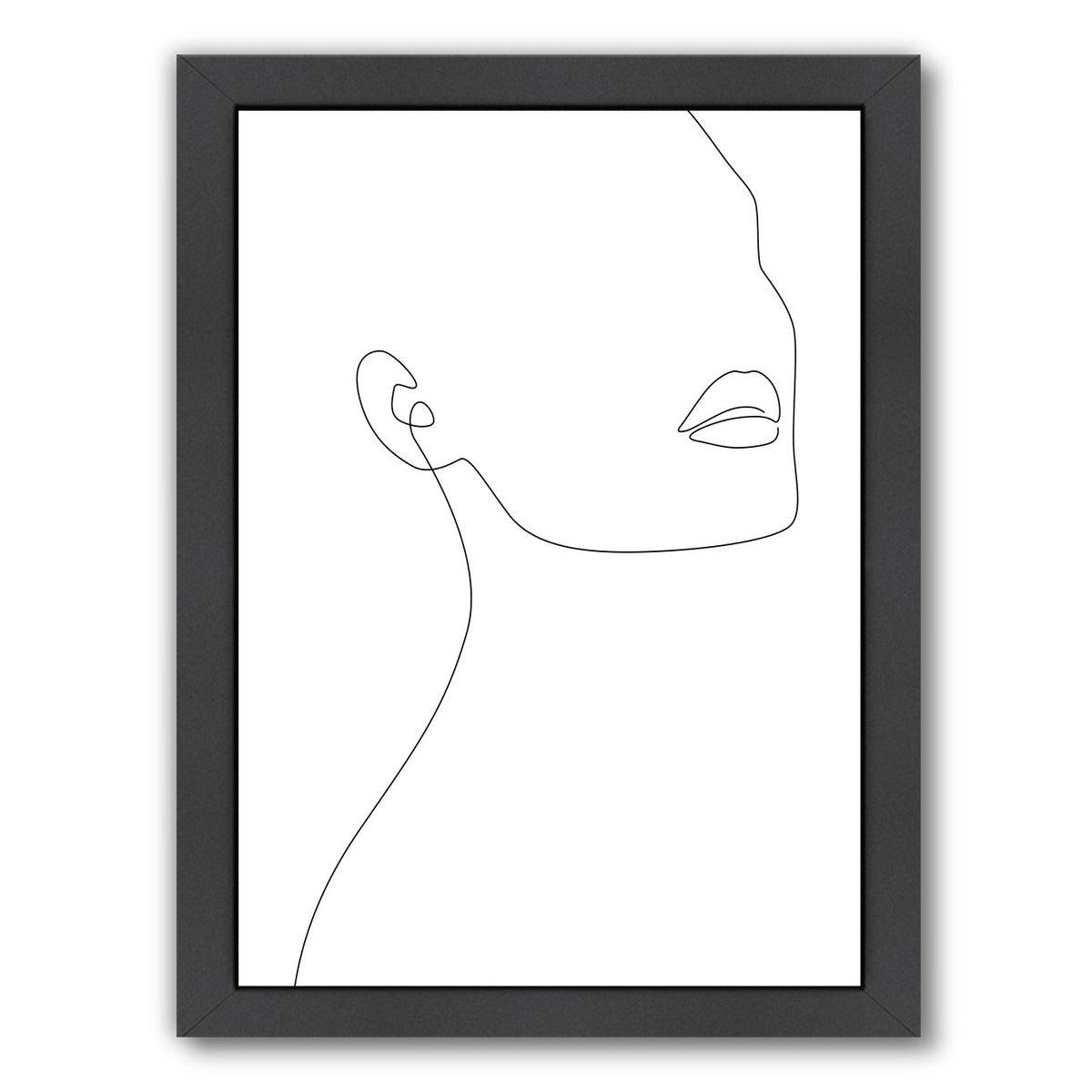 Simple Minimalist by Explicit Design Framed Print - Americanflat