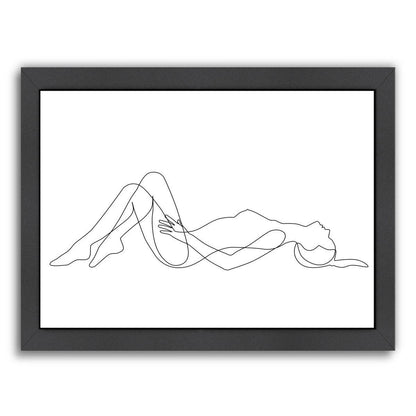 Sleeping Nudity by Explicit Design Framed Print - Americanflat