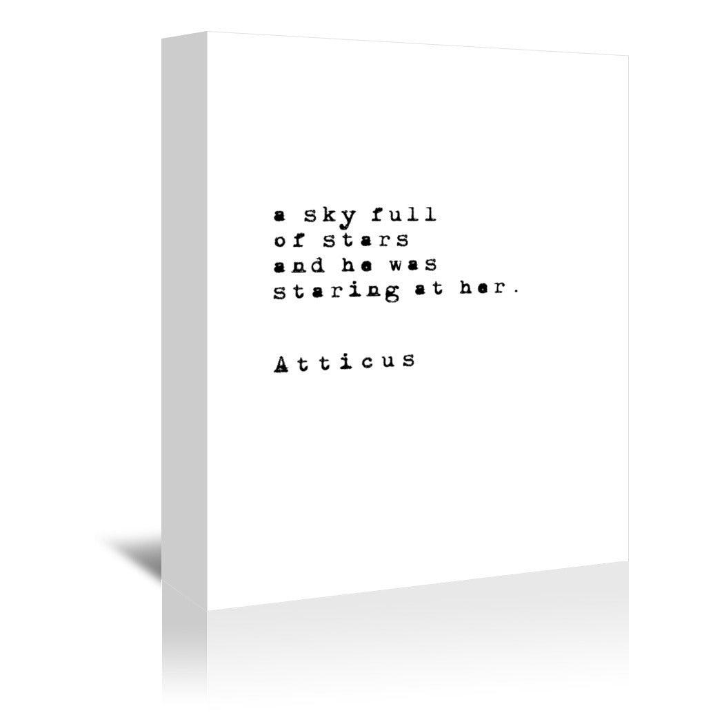 Stars by Explicit Design Wrapped Canvas - Wrapped Canvas - Americanflat