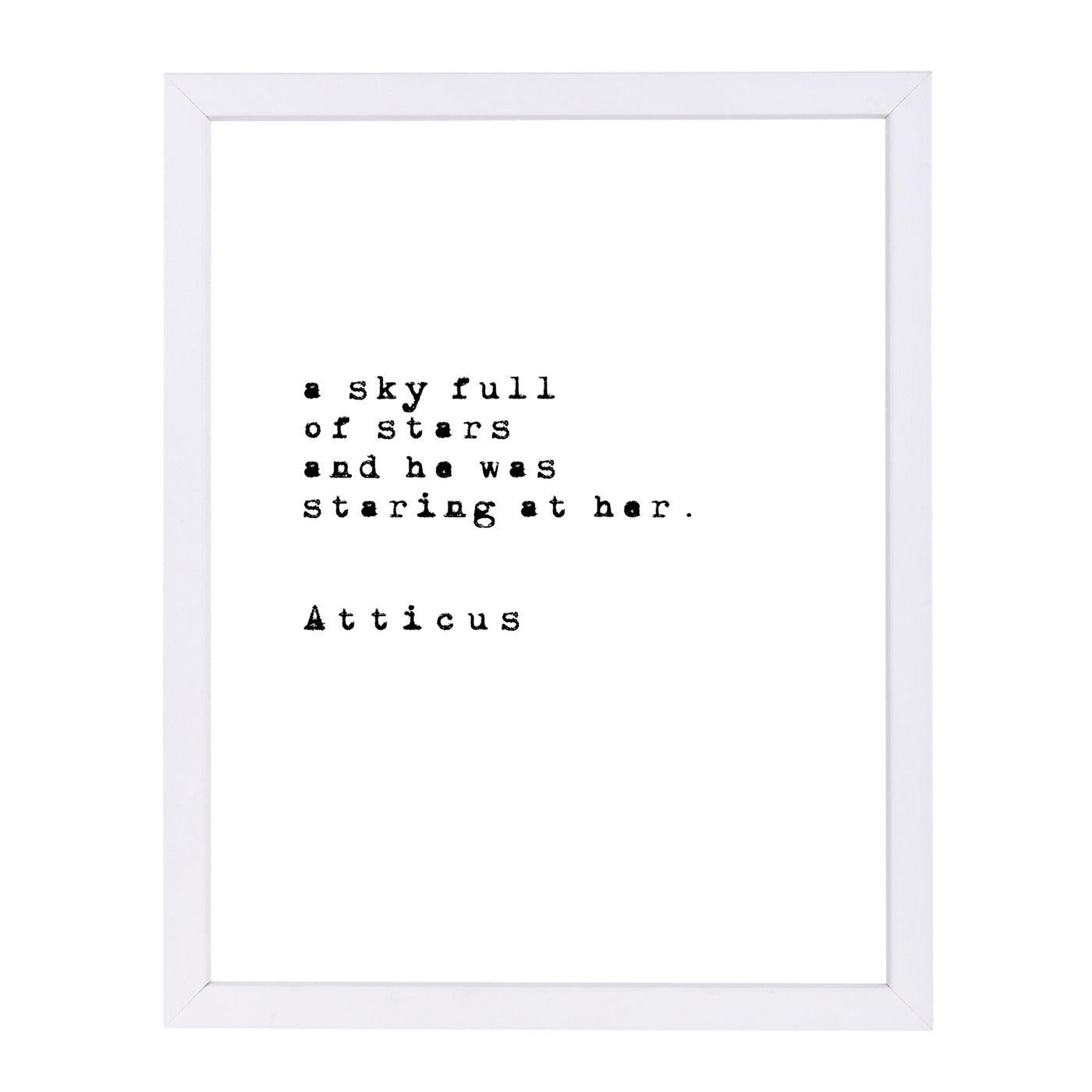 Stars by Explicit Design Framed Print - Americanflat