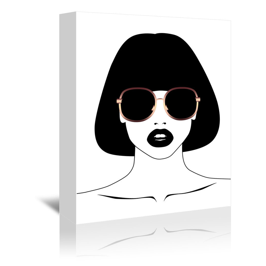 Sunny Rose by Explicit Design Wrapped Canvas - Wrapped Canvas - Americanflat
