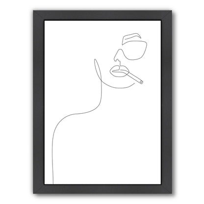 Sunny Smoke by Explicit Design Framed Print - Americanflat