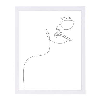 Sunny Smoke by Explicit Design Framed Print - Americanflat