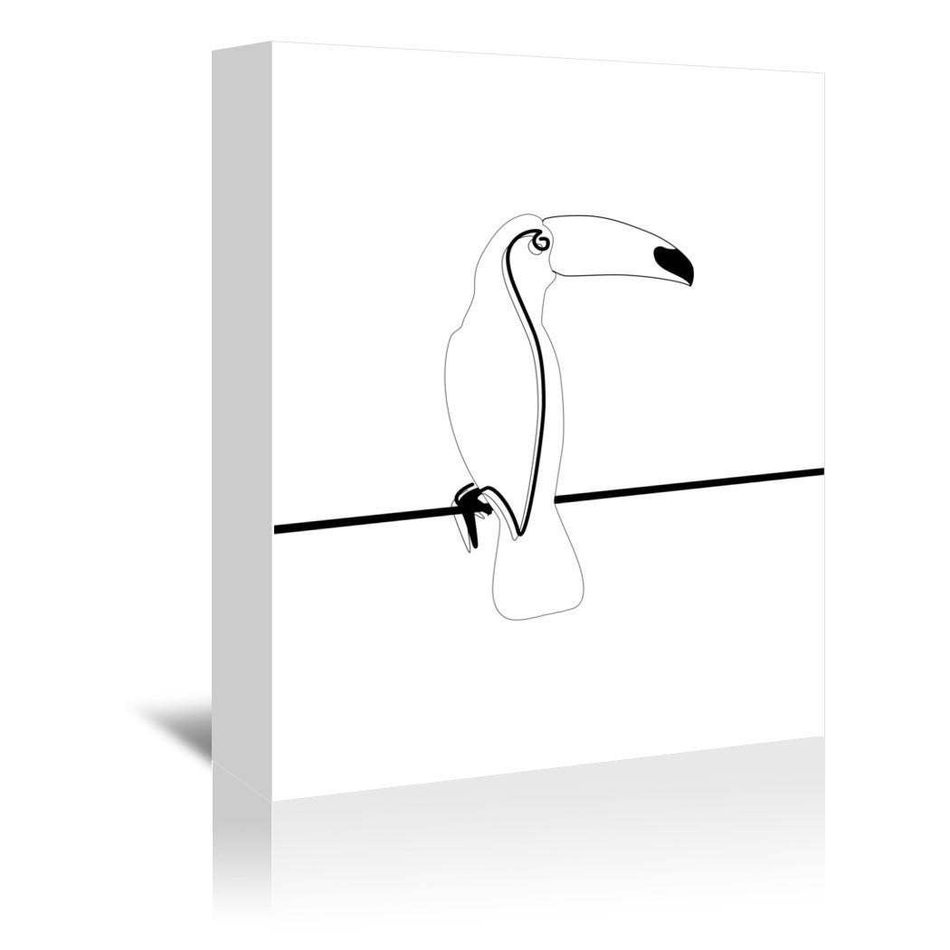 Toco Toucan by Explicit Design Wrapped Canvas - Wrapped Canvas - Americanflat