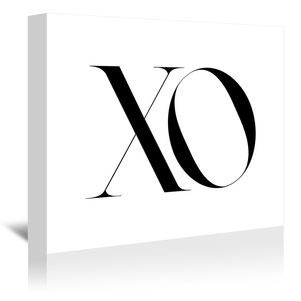 Xo by Explicit Design Wrapped Canvas - Wrapped Canvas - Americanflat