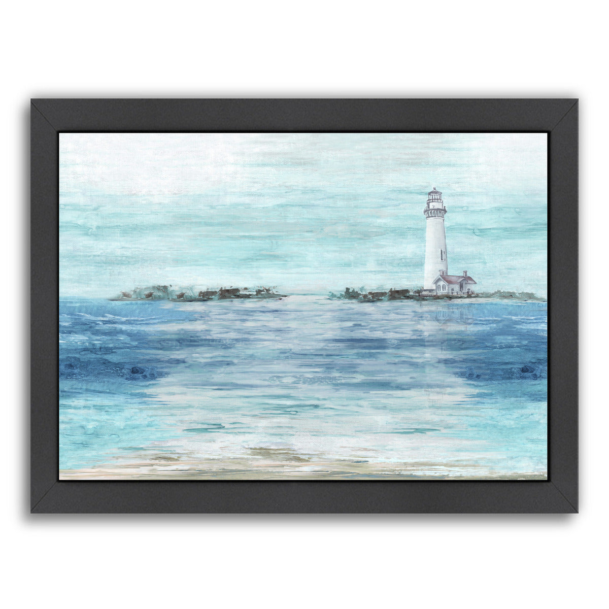 Coastal Lighthouse by PI Creative Art Framed Print - Americanflat