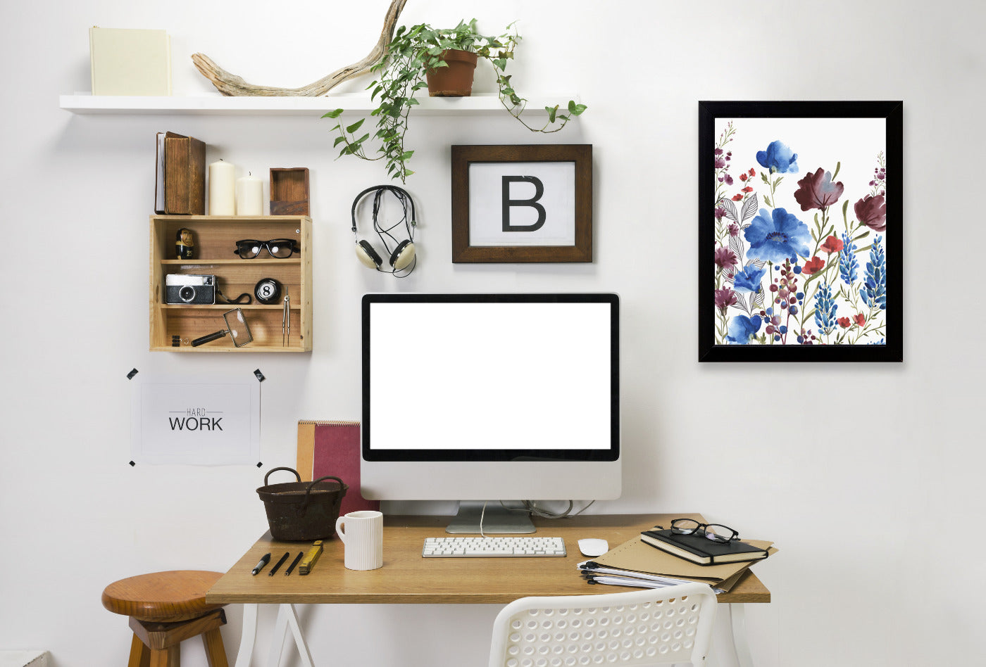 Willow herb I by PI Creative Art Framed Print - Americanflat