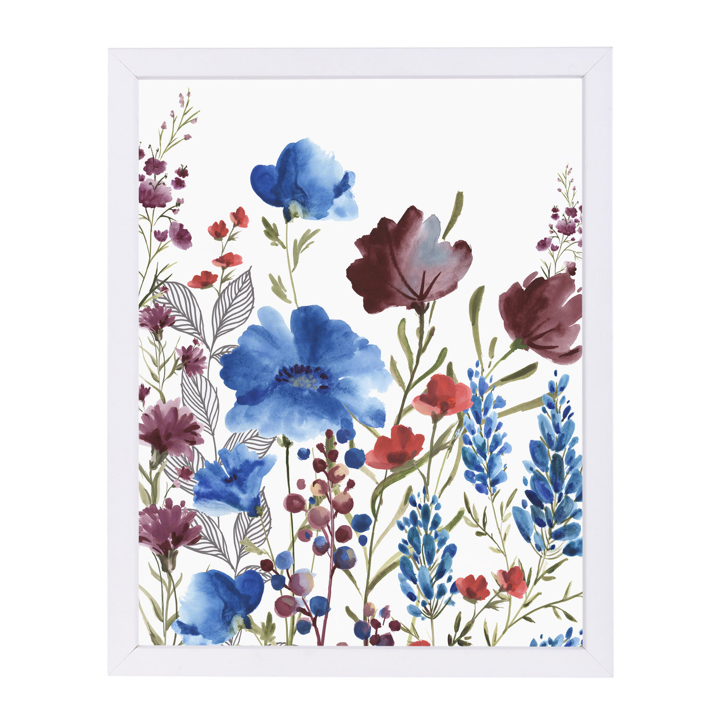 Willow herb I by PI Creative Art Framed Print - Americanflat