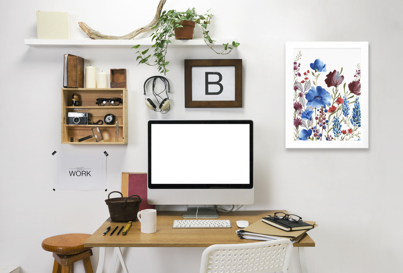 Willow herb I by PI Creative Art Framed Print - Americanflat