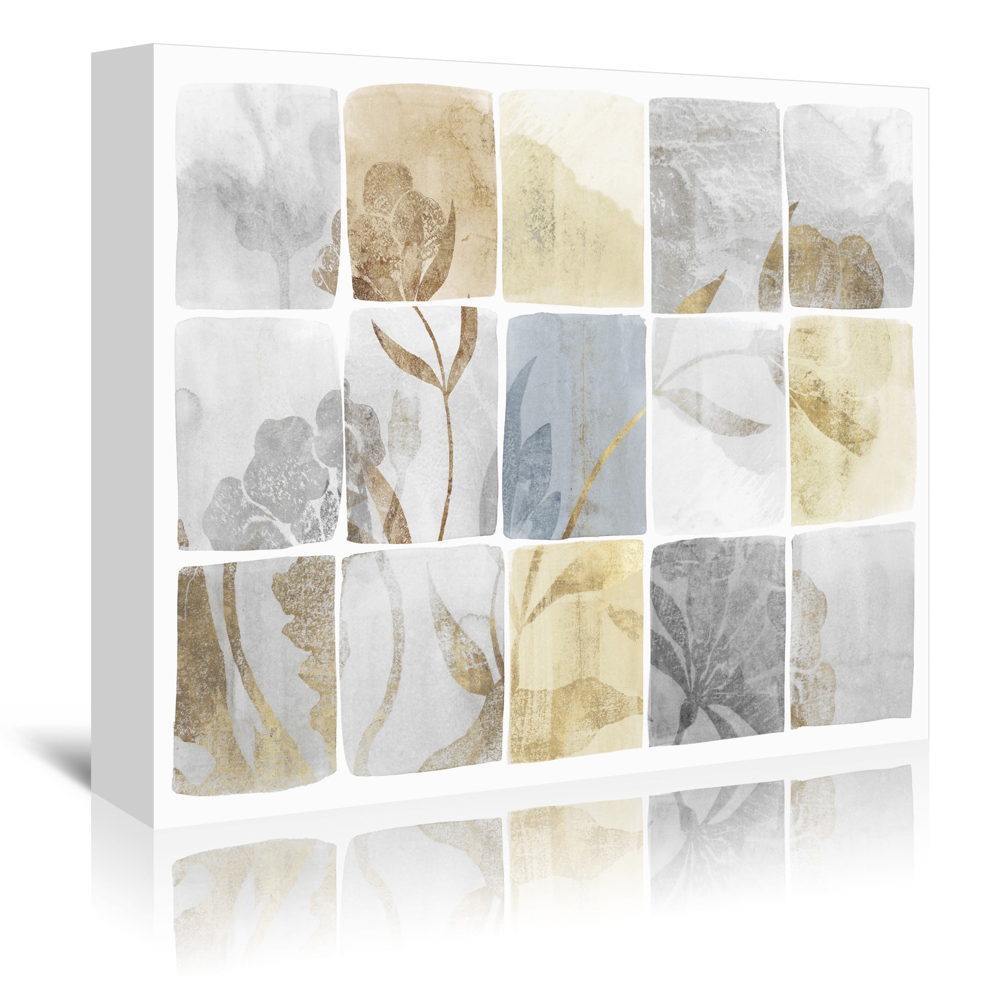 Neutral Titles by PI Creative Art - Wrapped Canvas - Americanflat