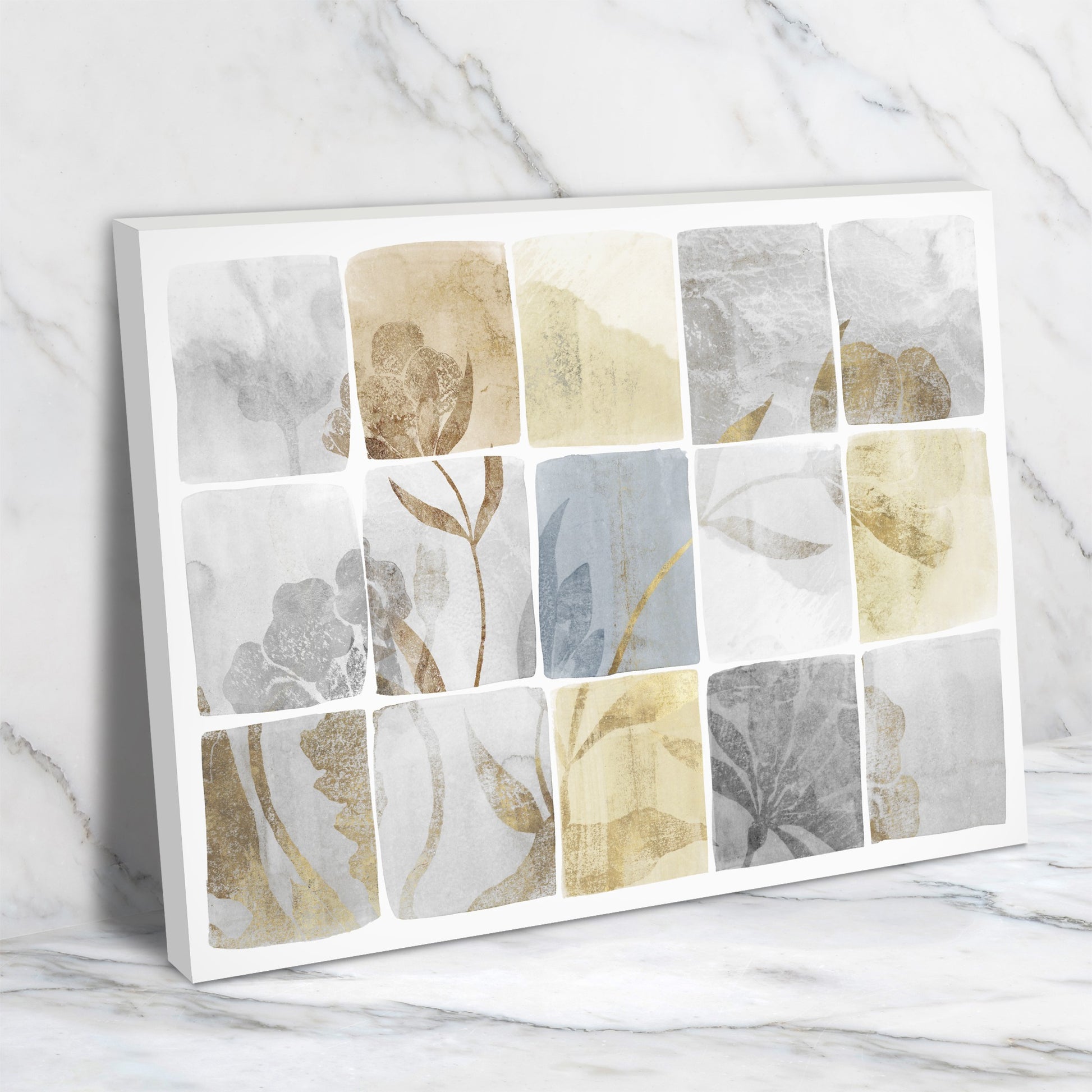 Neutral Titles by PI Creative Art - Wrapped Canvas - Americanflat