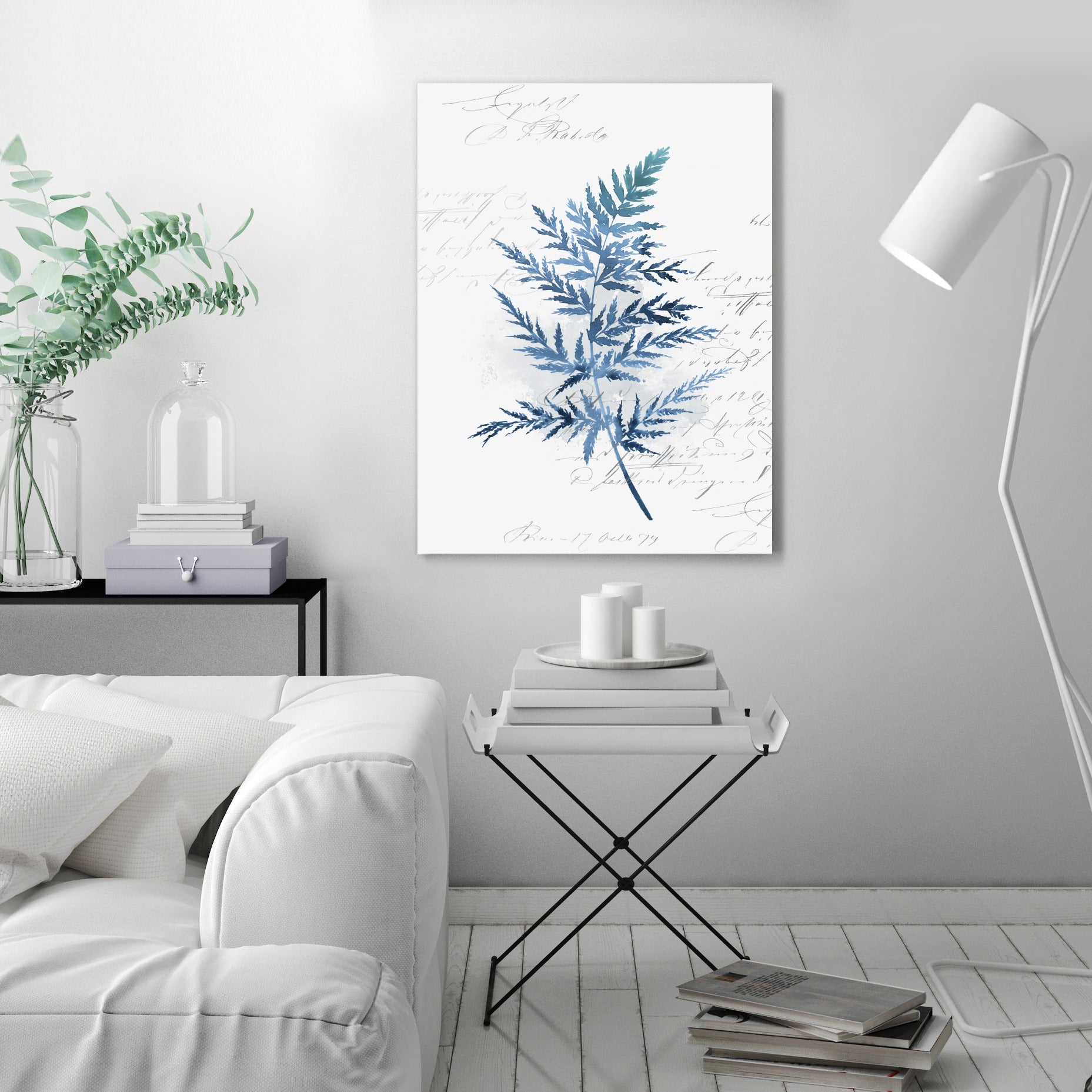 Botanical Blue I by PI Creative Art - Wrapped Canvas - Americanflat