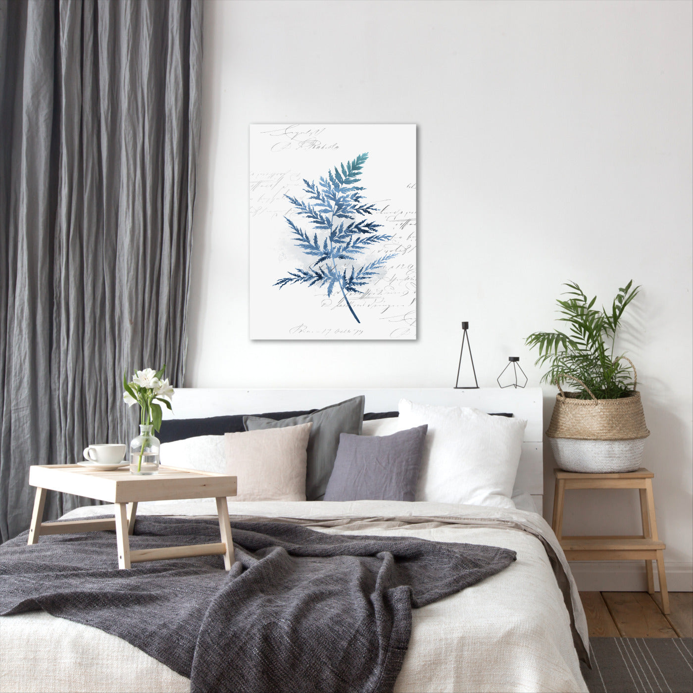 Botanical Blue I by PI Creative Art - Wrapped Canvas - Americanflat