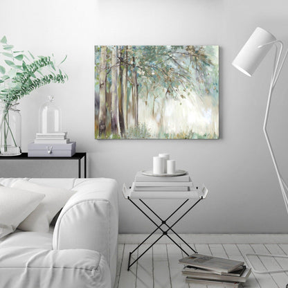 Silver Leaves by PI Creative Art - Wrapped Canvas - Americanflat