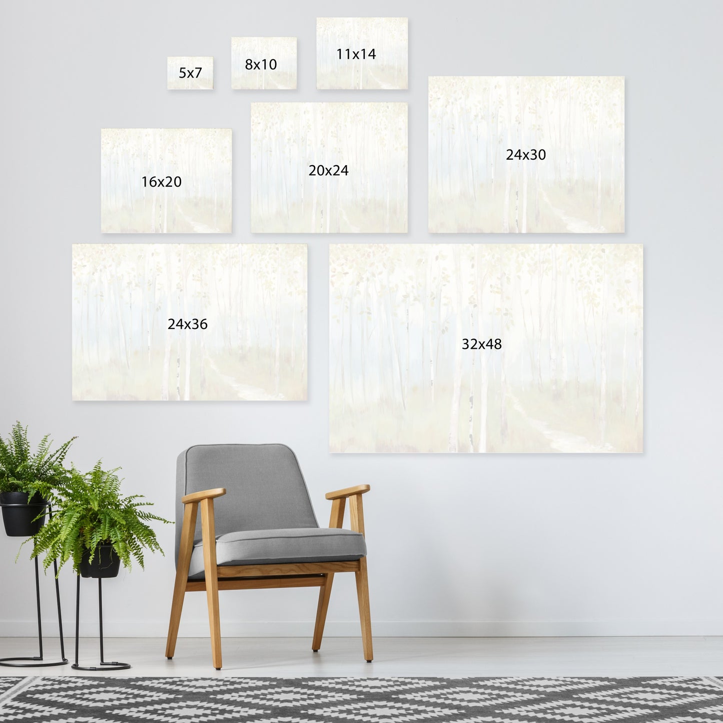 Sunny Forest by PI Creative Art - Wrapped Canvas - Americanflat
