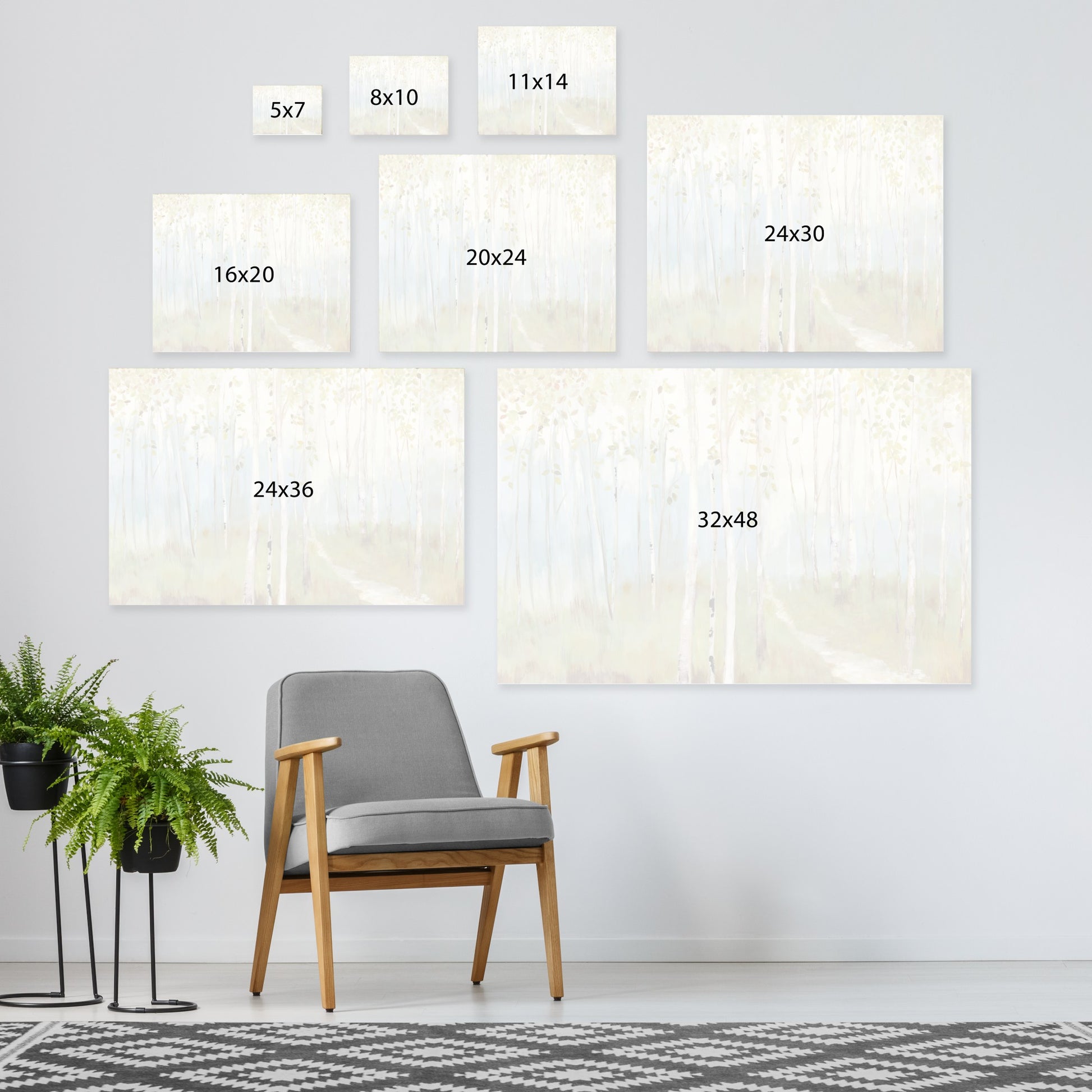Sunny Forest by PI Creative Art - Wrapped Canvas - Americanflat