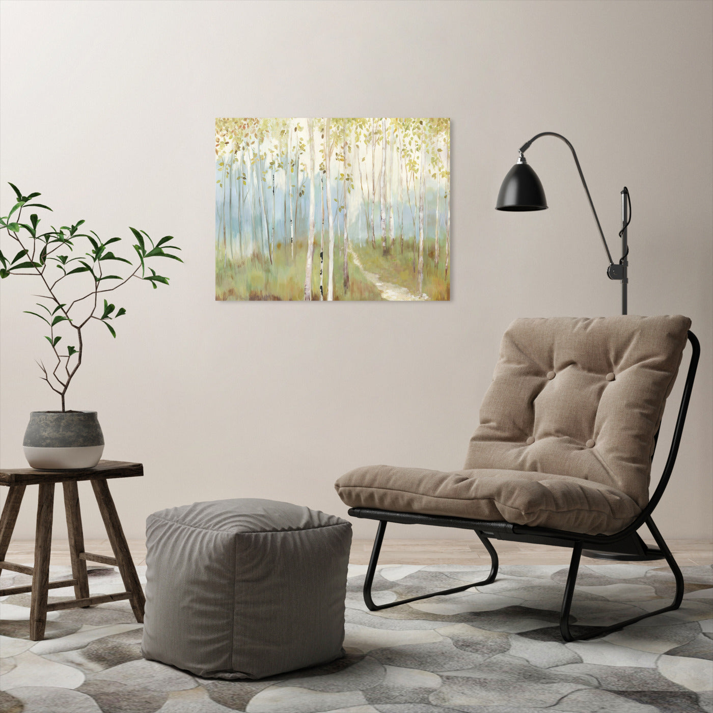 Sunny Forest by PI Creative Art - Wrapped Canvas - Americanflat