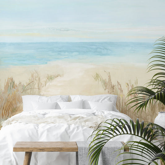 Peel & Stick Wall Mural - Sunny Beach I By PI Creative Art