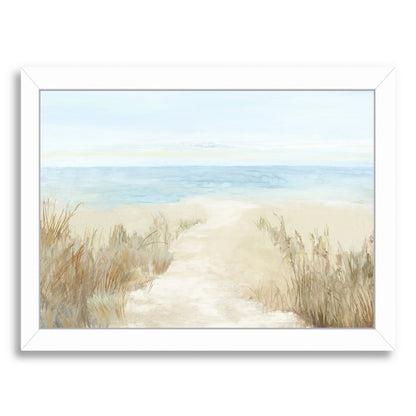 Sunny Beach I by PI Creative Art Framed Print - Americanflat