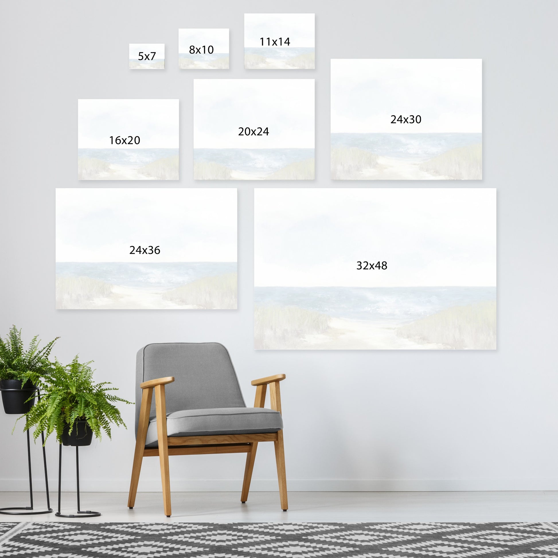 Sunny Beach Ii by PI Creative Art - Wrapped Canvas - Americanflat