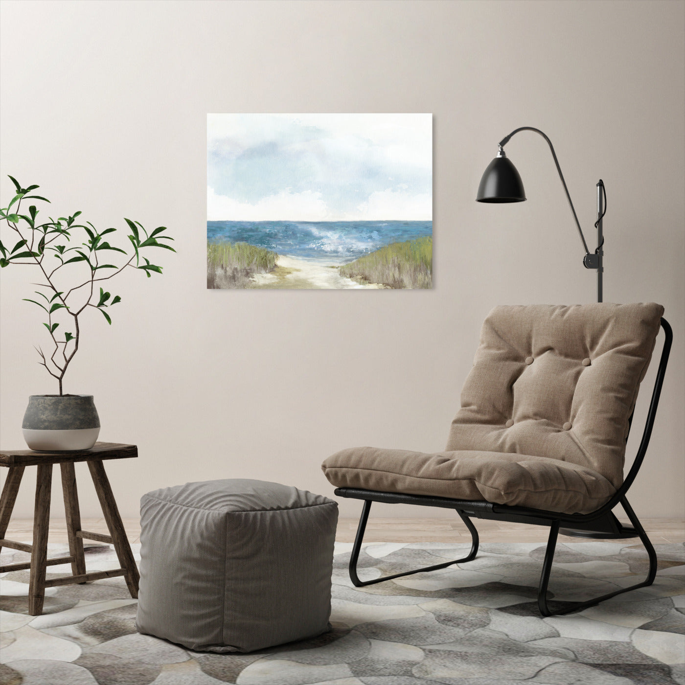 Sunny Beach Ii by PI Creative Art - Wrapped Canvas - Americanflat
