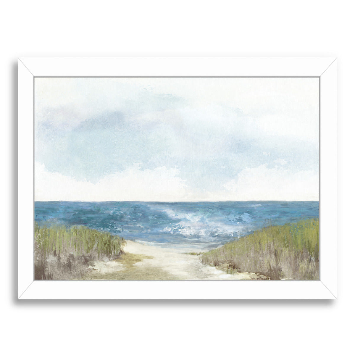 Sunny Beach Ii by PI Creative Art Framed Print - Americanflat