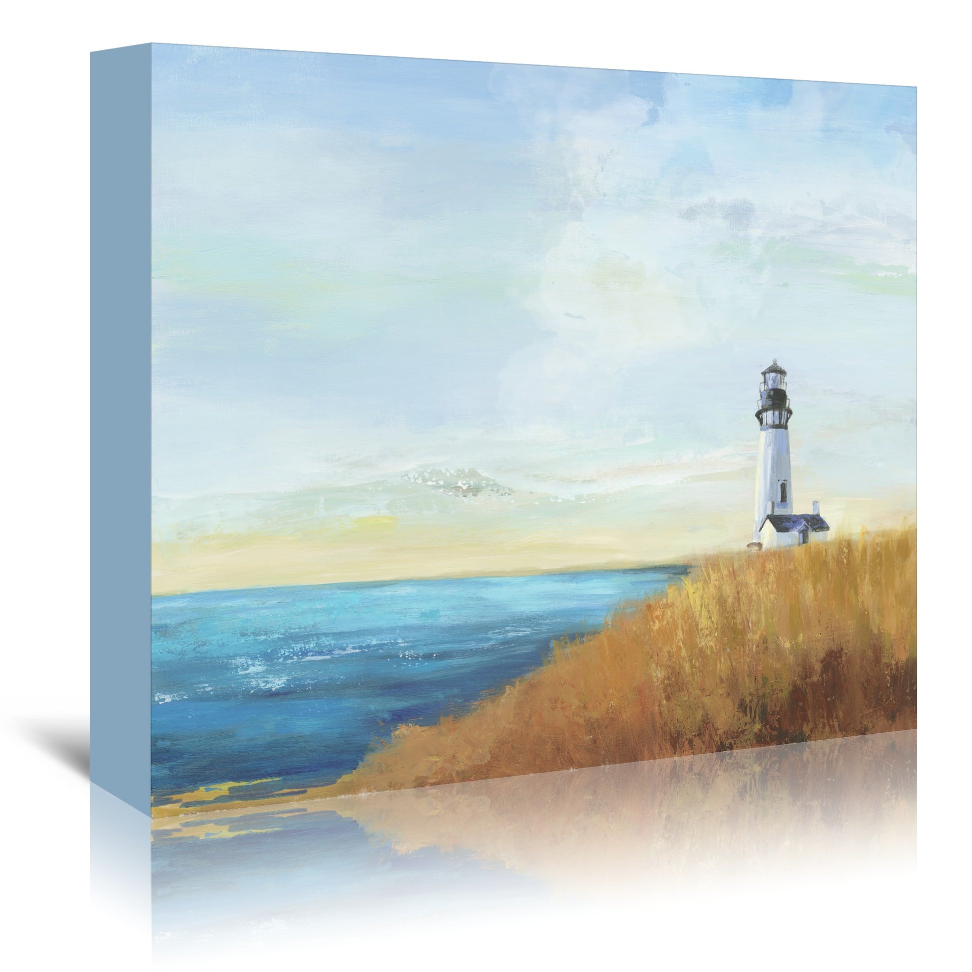 Ocean Lighthouse by PI Creative Art - Wrapped Canvas - Americanflat
