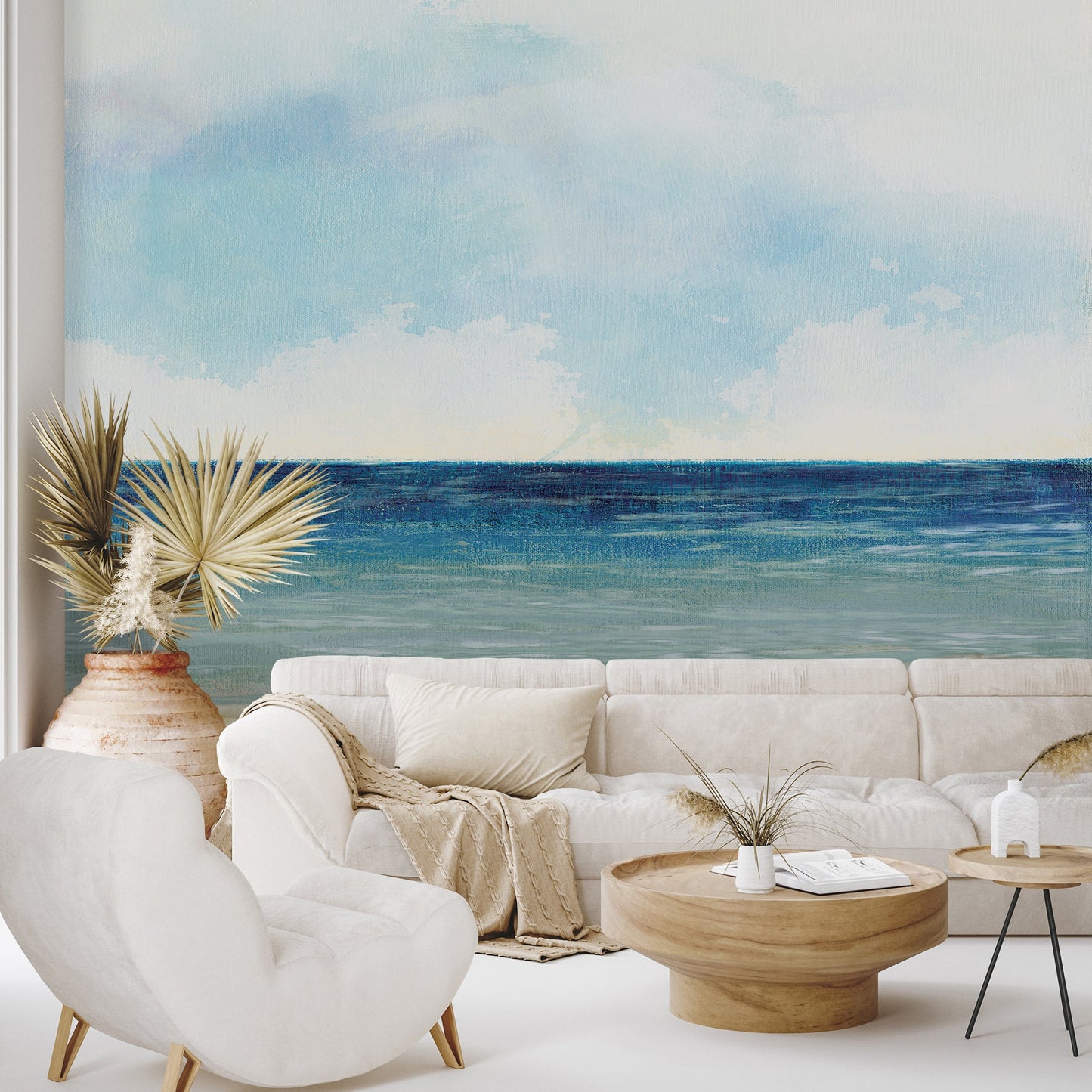 Peel & Stick Wall Mural - Summer By The Water By PI Creative Art
