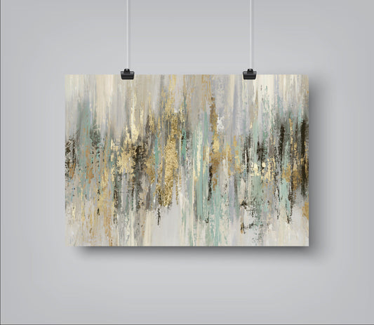 Dripping Gold I by PI Creative Art - Art Print - Americanflat
