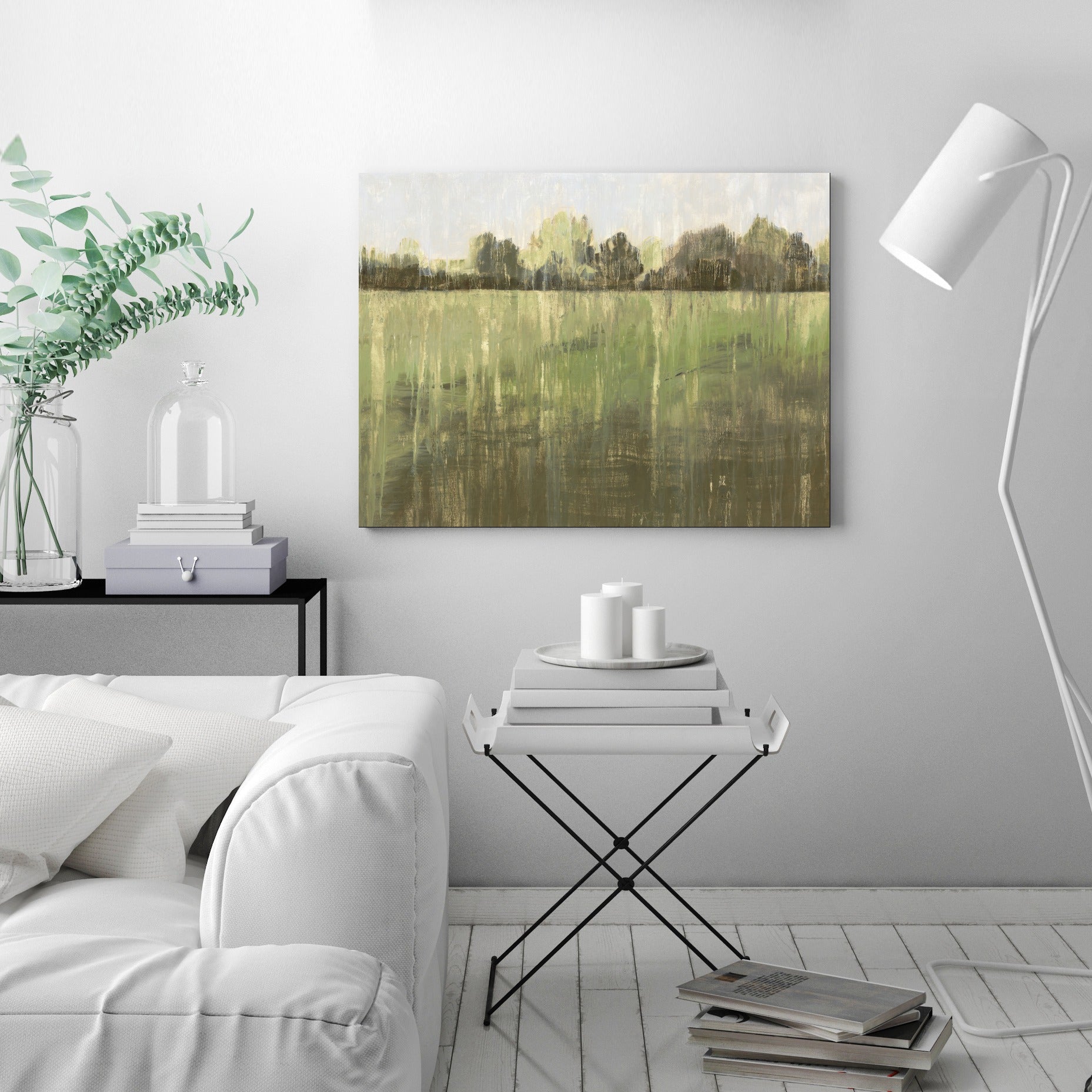 Green Field Iii by PI Creative Art - Wrapped Canvas - Americanflat