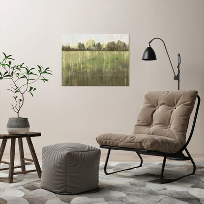 Green Field Iii by PI Creative Art - Wrapped Canvas - Americanflat