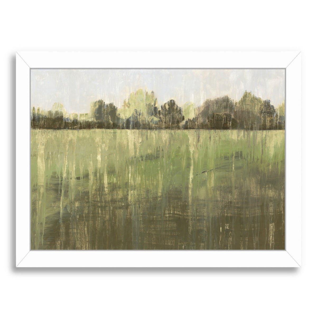 Green Field Iii by PI Creative Art Framed Print - Americanflat