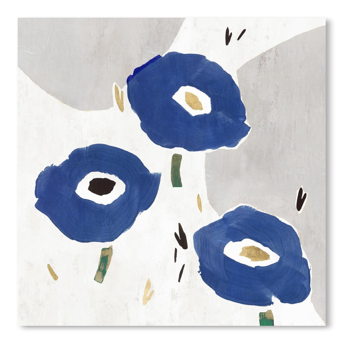 Blue Cluster Ii by PI Creative Art Print - Art Print - Americanflat