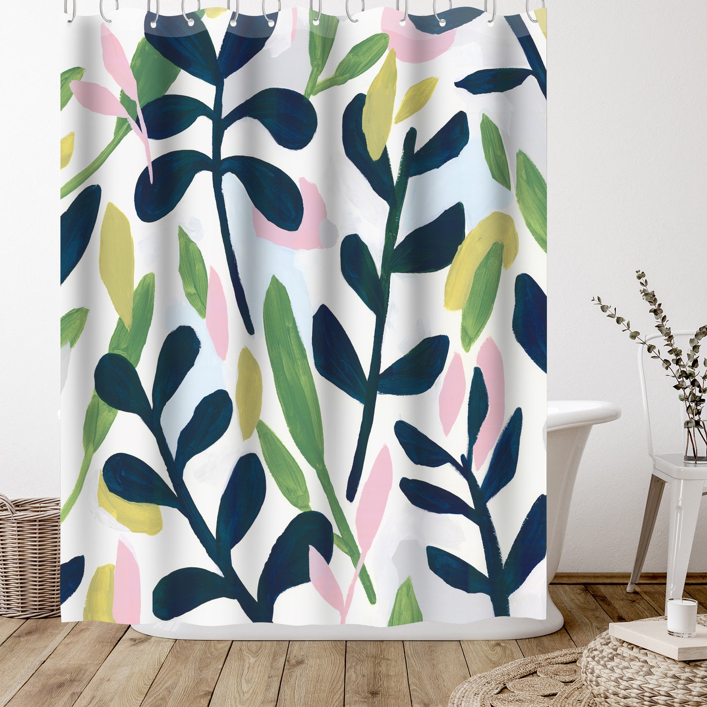 Into The Forest Ii by Pi Creative Art - Shower Curtain
