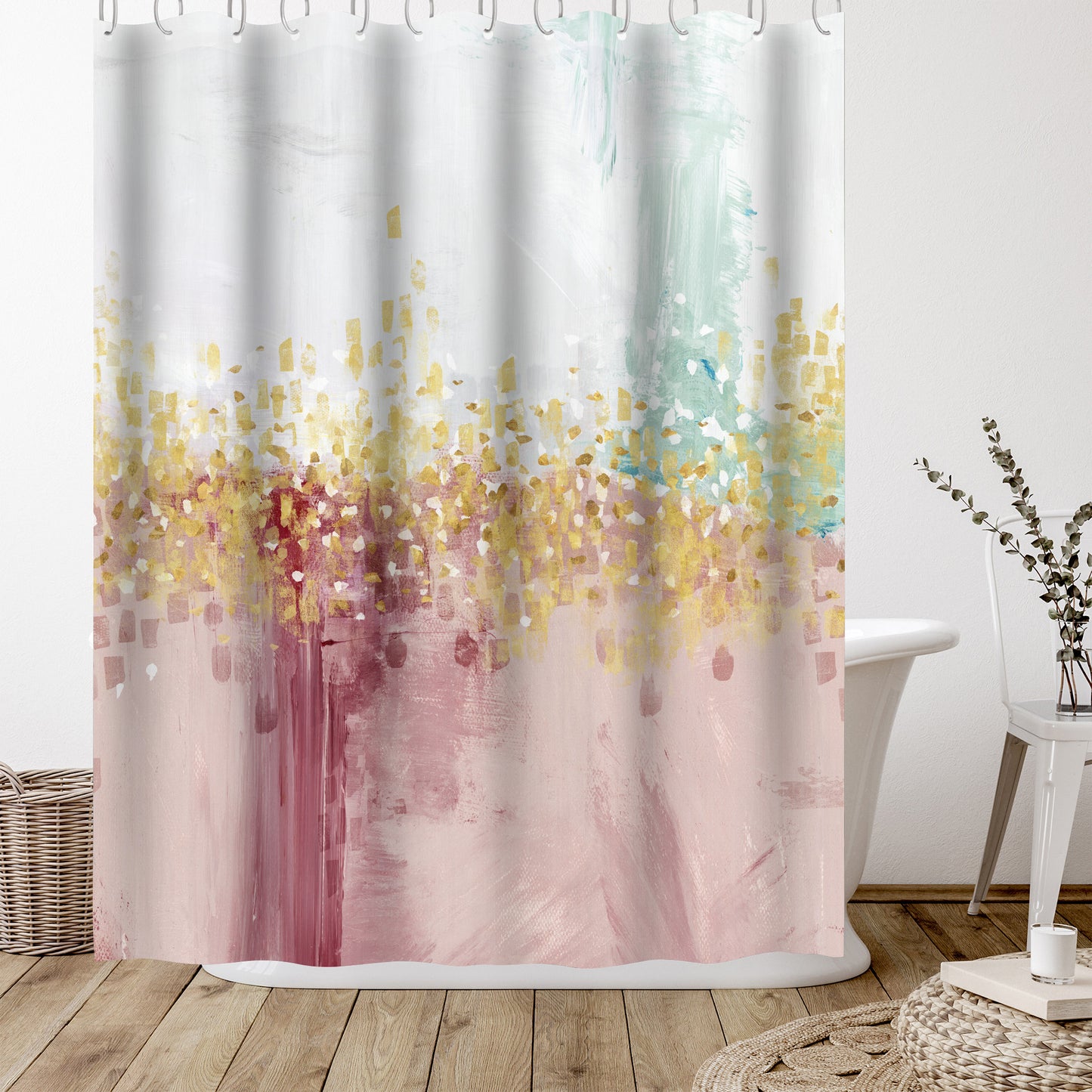 Mustn't Hurry I by PI Creative Art Shower Curtain