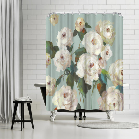 La Rosa by Pi Creative Art - Shower Curtain, Shower Curtain, 74" X 71"