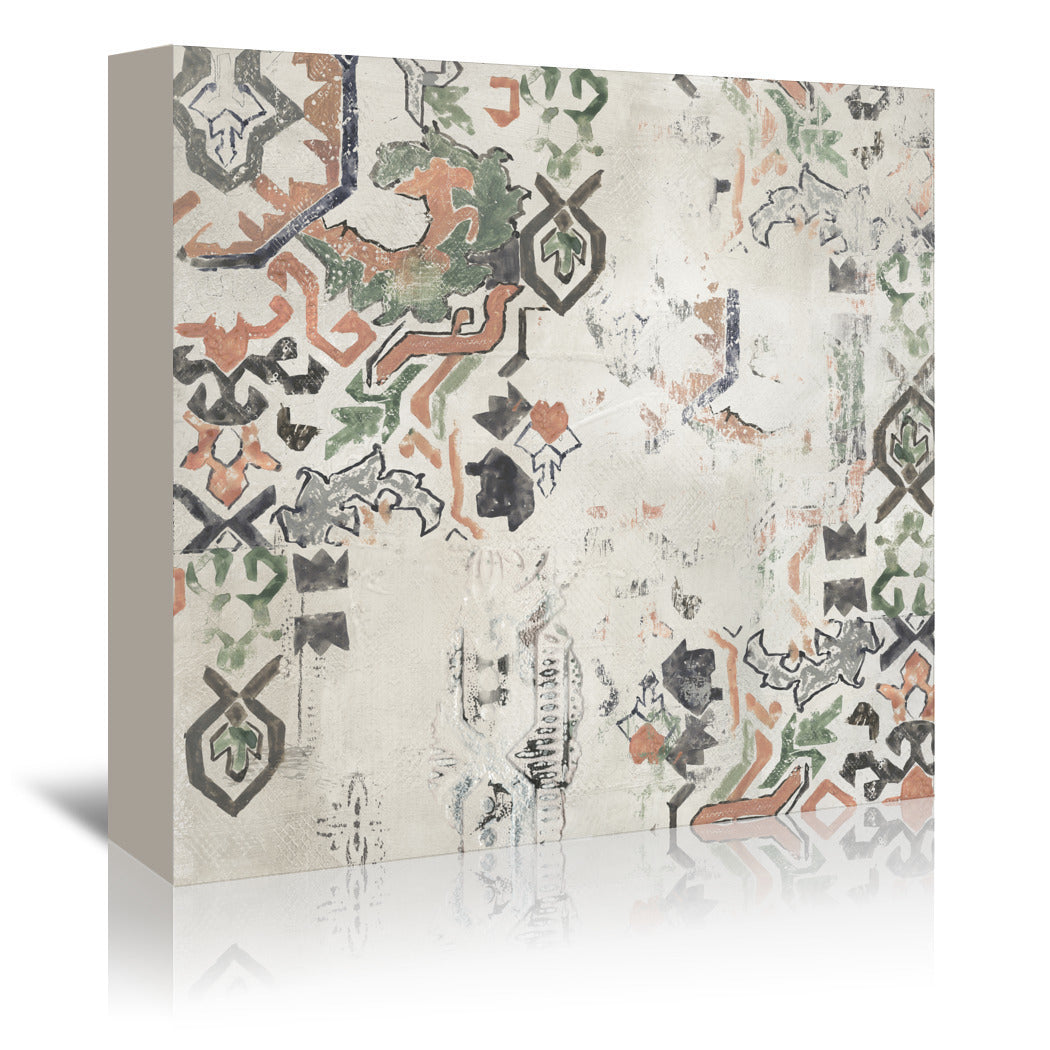 Moroccan Tile Designs by PI Creative - 2 Piece Gallery Wrapped Canvas Set - Art Set - Americanflat