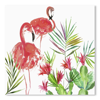 Flamingo Pairing by PI Creative Art  Print - Art Print - Americanflat