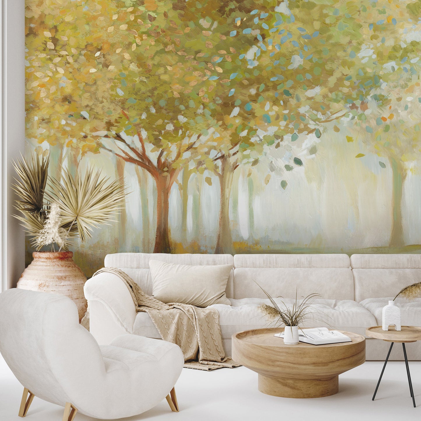 Peel & Stick Wall Mural - Forest River By PI Creative Art